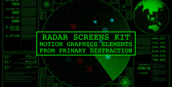 Radar Screen Kit