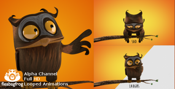 Owl Animations Pack