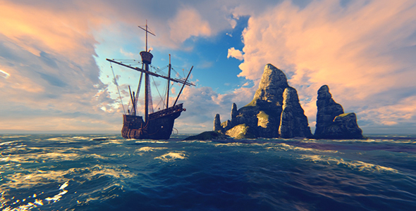 Island and Lonely Ship alt