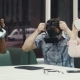 Multiracial Team Using Virtual Reality Glasses - VideoHive Item for Sale