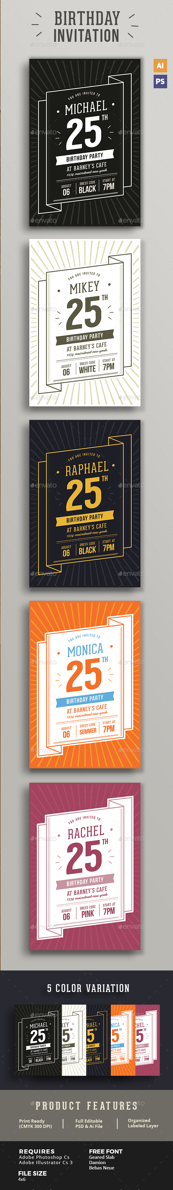 Birthday Invitation