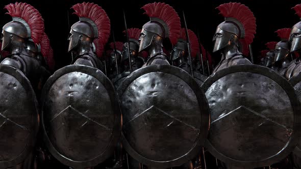 Spartan Warriors Statues 05