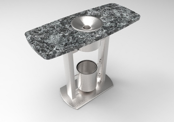 Table with ashtray - 3Docean 16986377