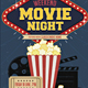 Movie Night Flyer by DesignWorkz14 | GraphicRiver