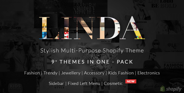 Shopify Multi Purpose Theme - Linda - Fashion Shopify