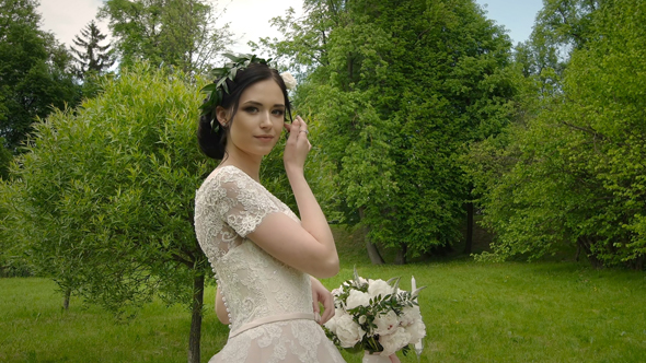 Young Bride Portrait