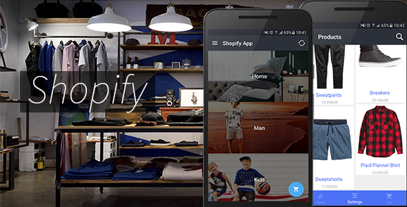 Shopify App - Full Application Android - CodeCanyon Item for Sale