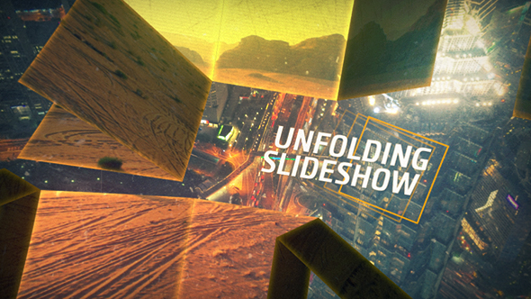 Unfolding Slideshow - VideoHive 16995816