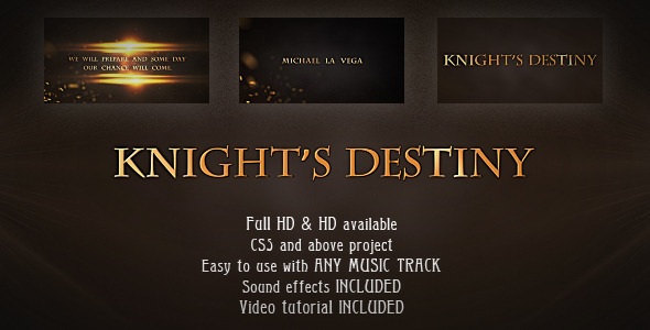 Knight's Destiny - Cinematic Trailer