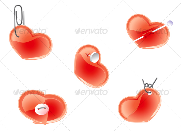 Heart symbols - Decorative Vectors