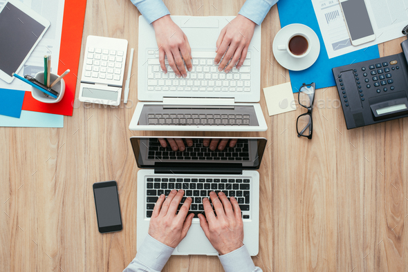 Customized workspace - Stock Photo - Images