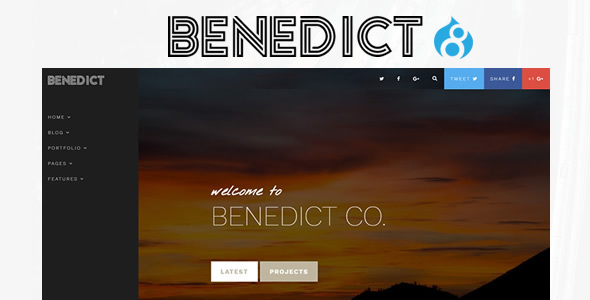 Benedict - Creative - ThemeForest 17012220