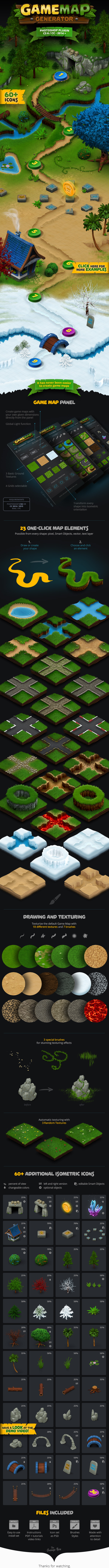 Game Map Generator - Utilities Actions