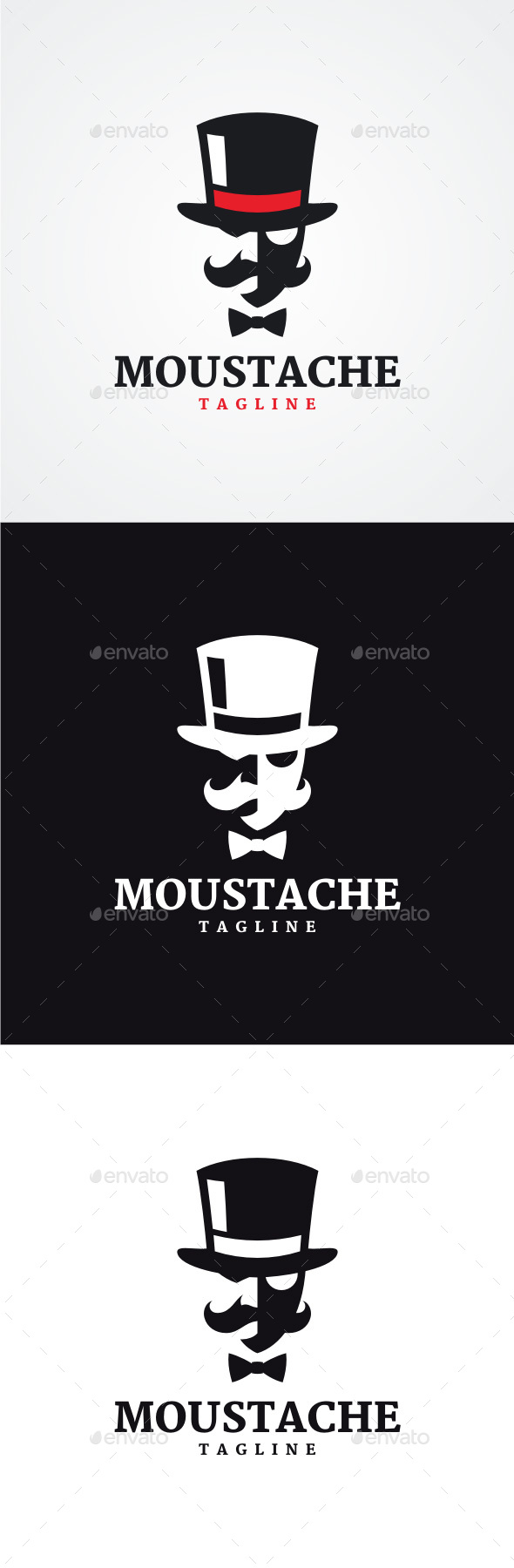 Moustache Logo - Humans Logo Templates