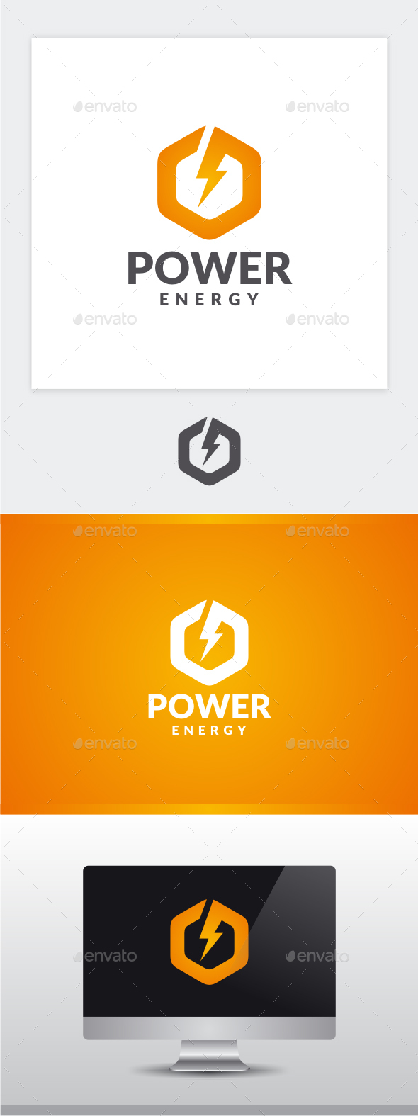 Power Energy Logo - Symbols Logo Templates