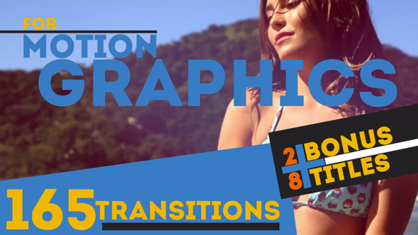 165 Transitions28 Titles - VideoHive 17024070