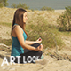 The Girl Meditates - VideoHive Item for Sale