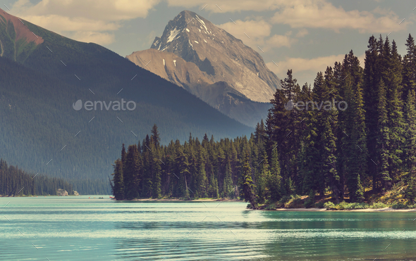 Mountains in Canada - Stock Photo - Images