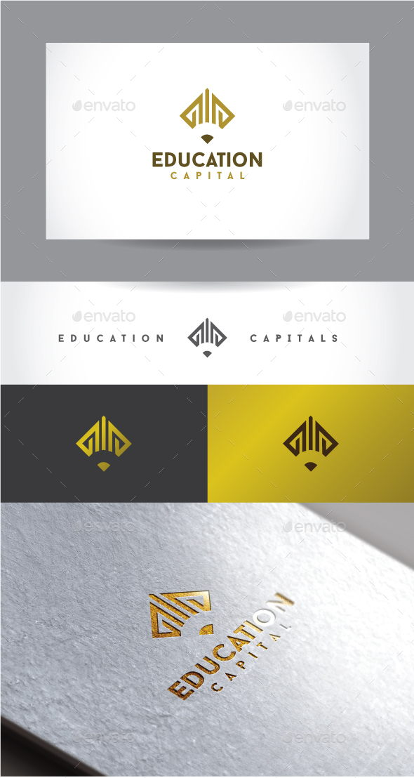 Education Capital - Symbols Logo Templates