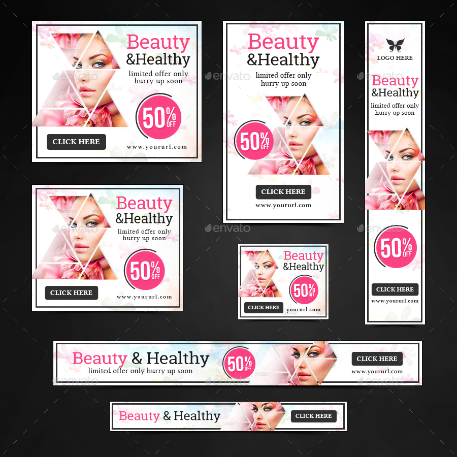 Beauty & Spa Banners by Hyov | GraphicRiver