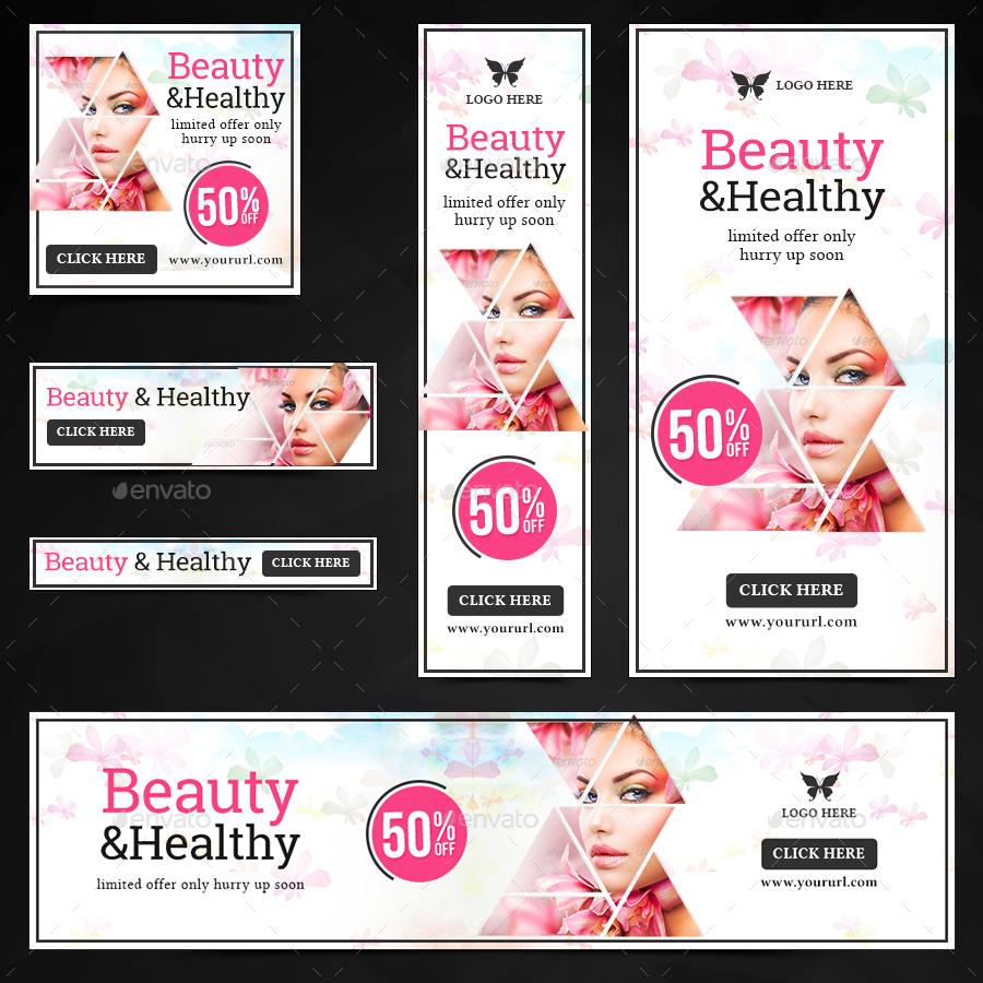 Beauty & Spa Banners By Hyov 