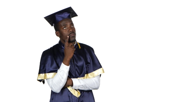 Graduate Thinks and Smiling alt