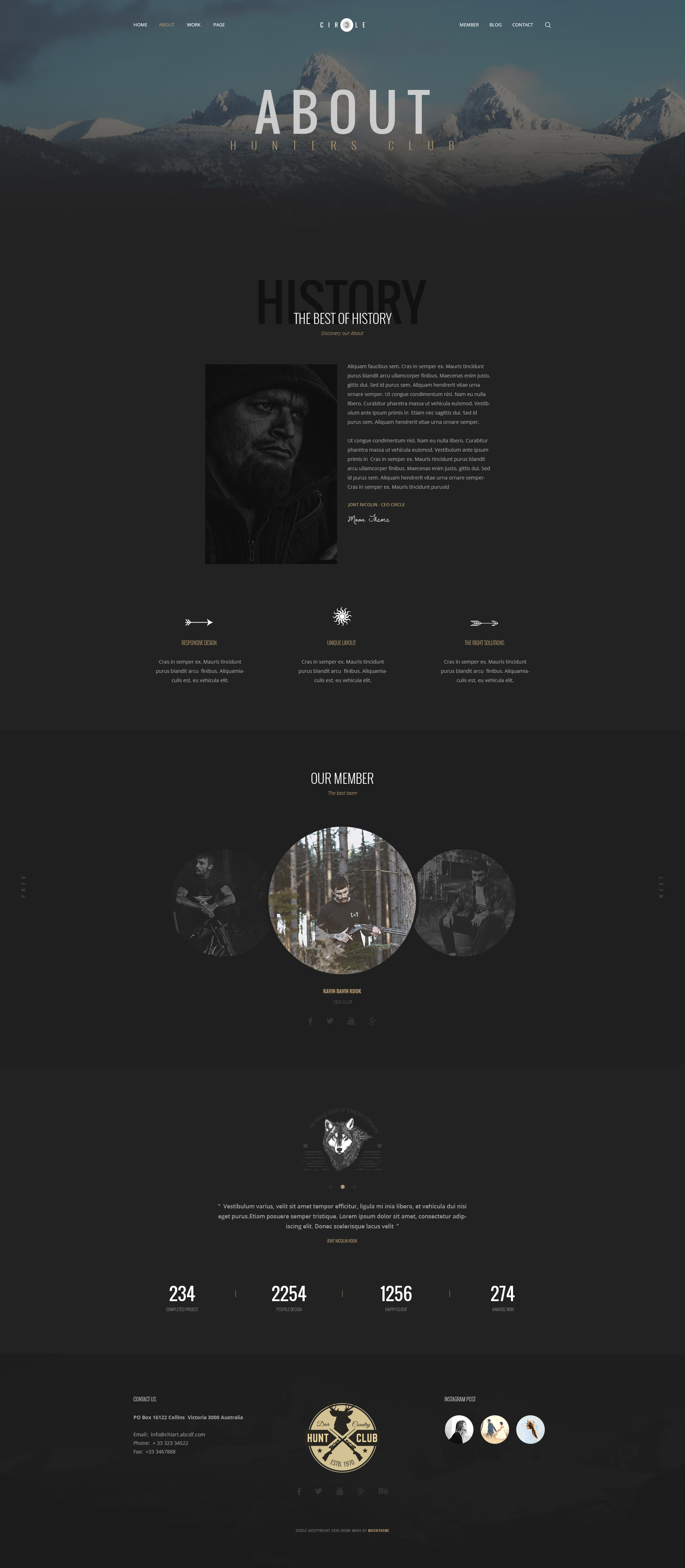 CIRCLE - Creative Multipurpose PSD Template by moontheme | ThemeForest