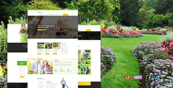 Garden - Lawn & Landscaping Theme - Business Corporate
