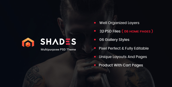 Shades - Creative - ThemeForest 16596243