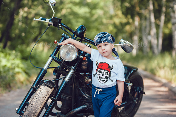 Little Bikers T-Shirt Mock-Up, Graphics | GraphicRiver