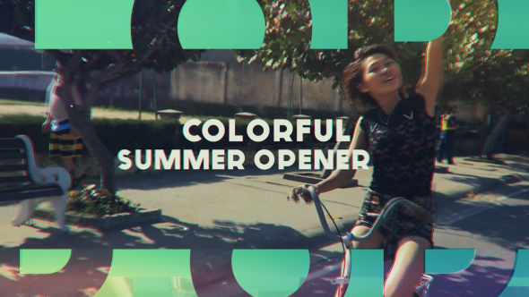 Colorful Summer Opener - VideoHive 17057880