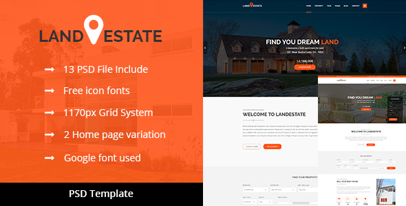 LANDESTATE - PropertiesReal - ThemeForest 16689360