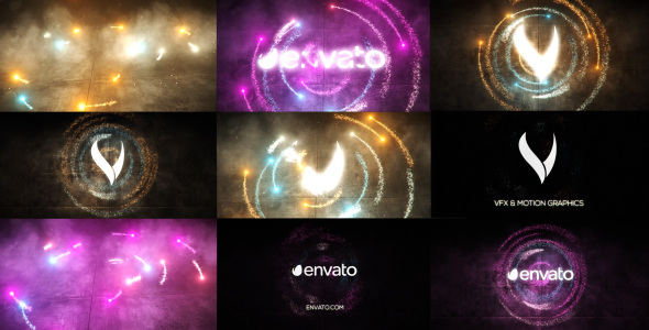 Particles Energy Logo - VideoHive 16982982