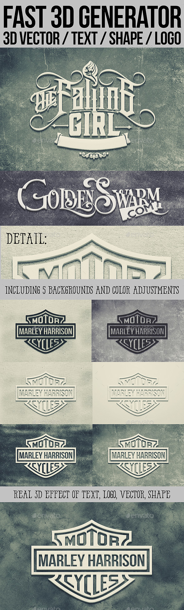 Fast 3D Generator - Logo Product Mock-Ups