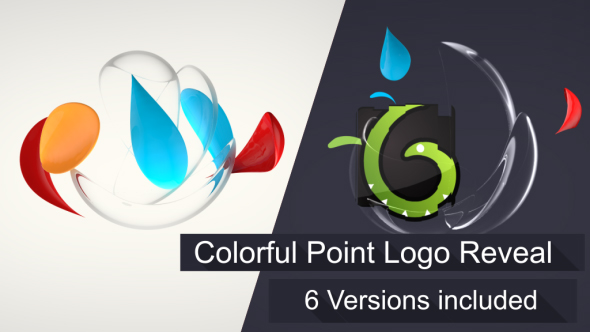 Colorful Point Logo Reveal