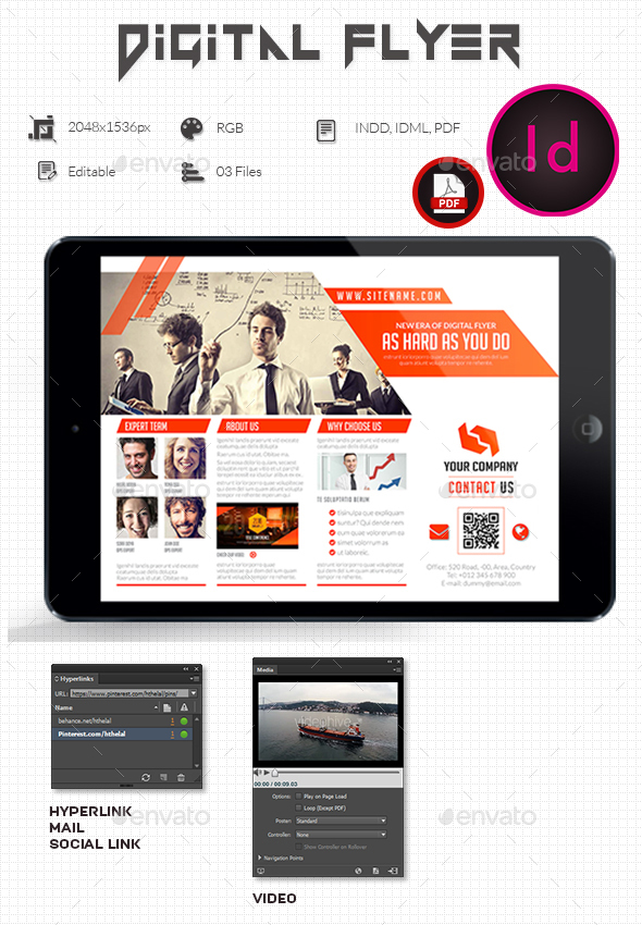 Interactive Digital Flyer - ePublishing