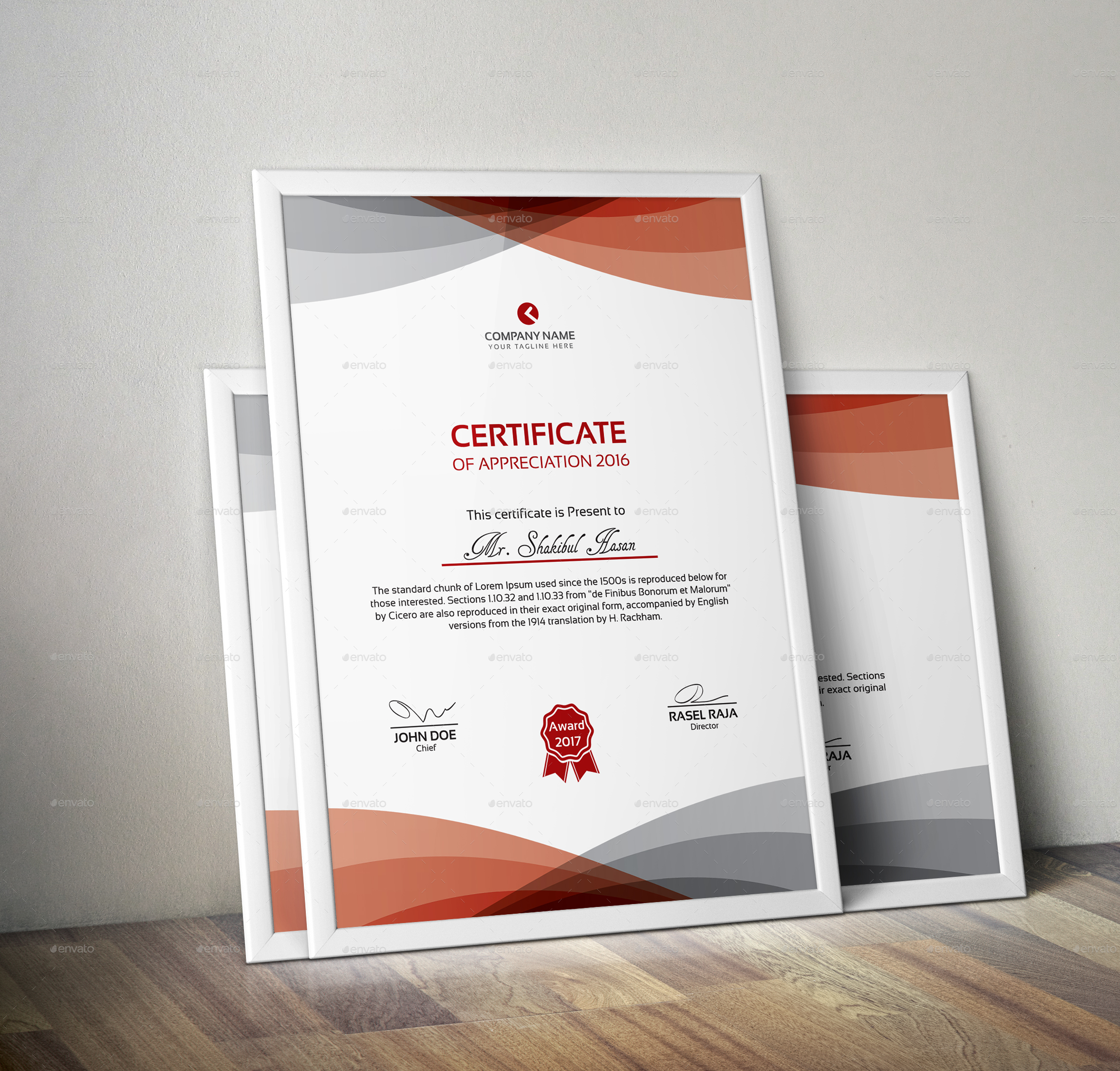 Corporate Certificate, Print Templates | GraphicRiver