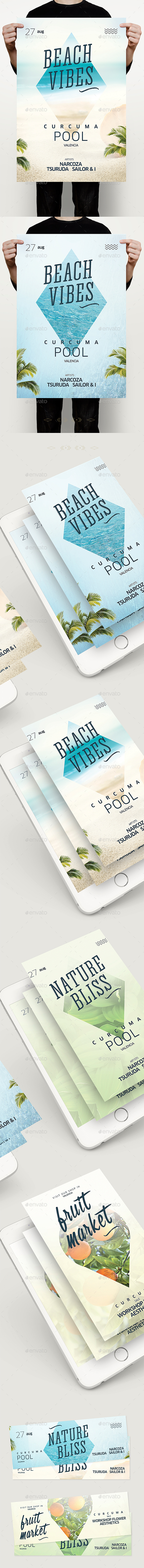 Summer Flyer Package - Clubs & Parties Events