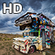 Truck and Limo - The International Car Forest of the Last Church Day  - VideoHive Item for Sale