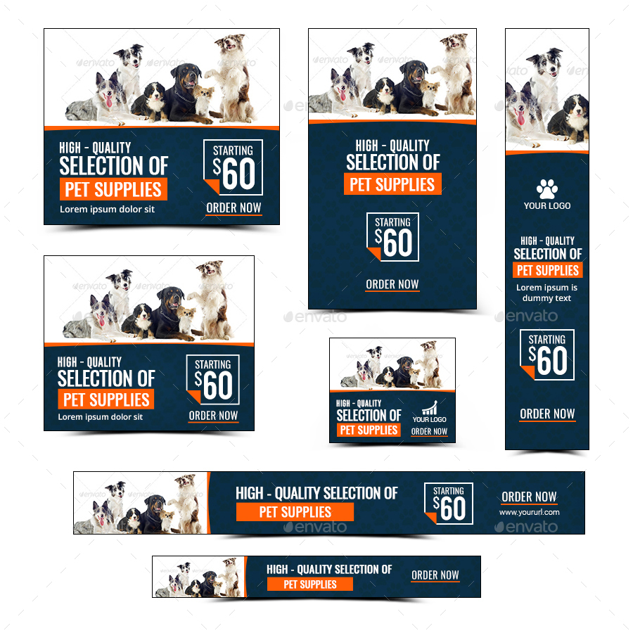 Pet Sale Banners by Hyov GraphicRiver