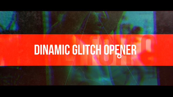 Dynamic Glitch Opener - VideoHive 17086039