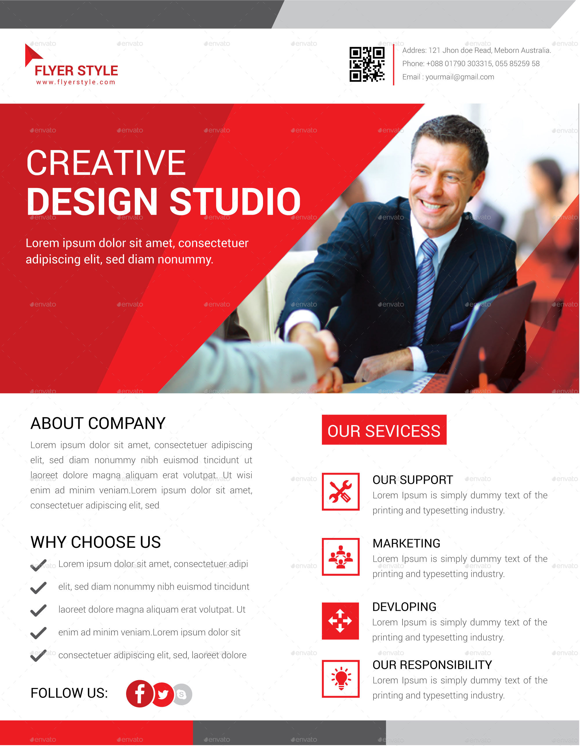 Corporate Flyer, Print Templates | GraphicRiver