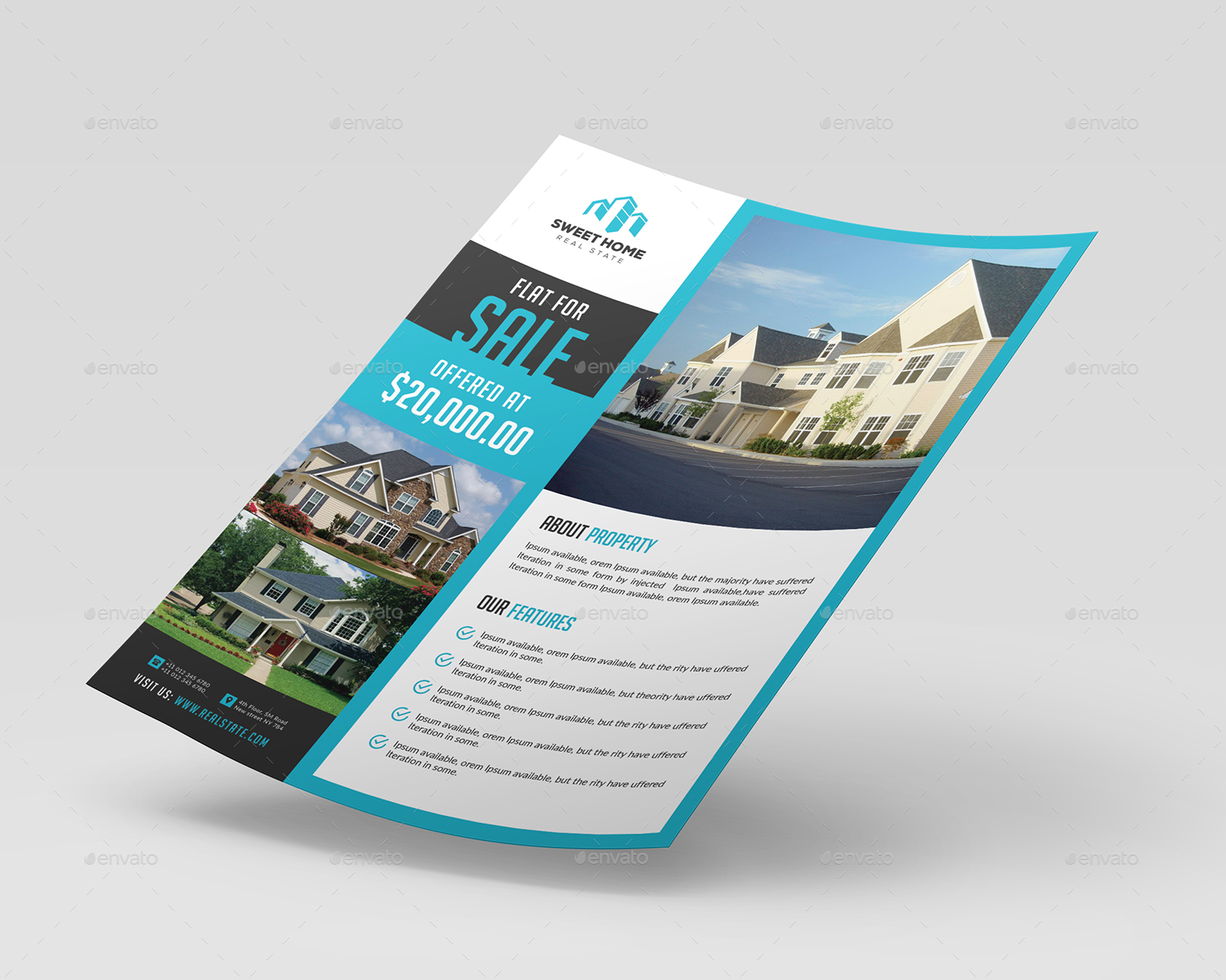 Real Estate Flyer Bundle by logocreeds | GraphicRiver