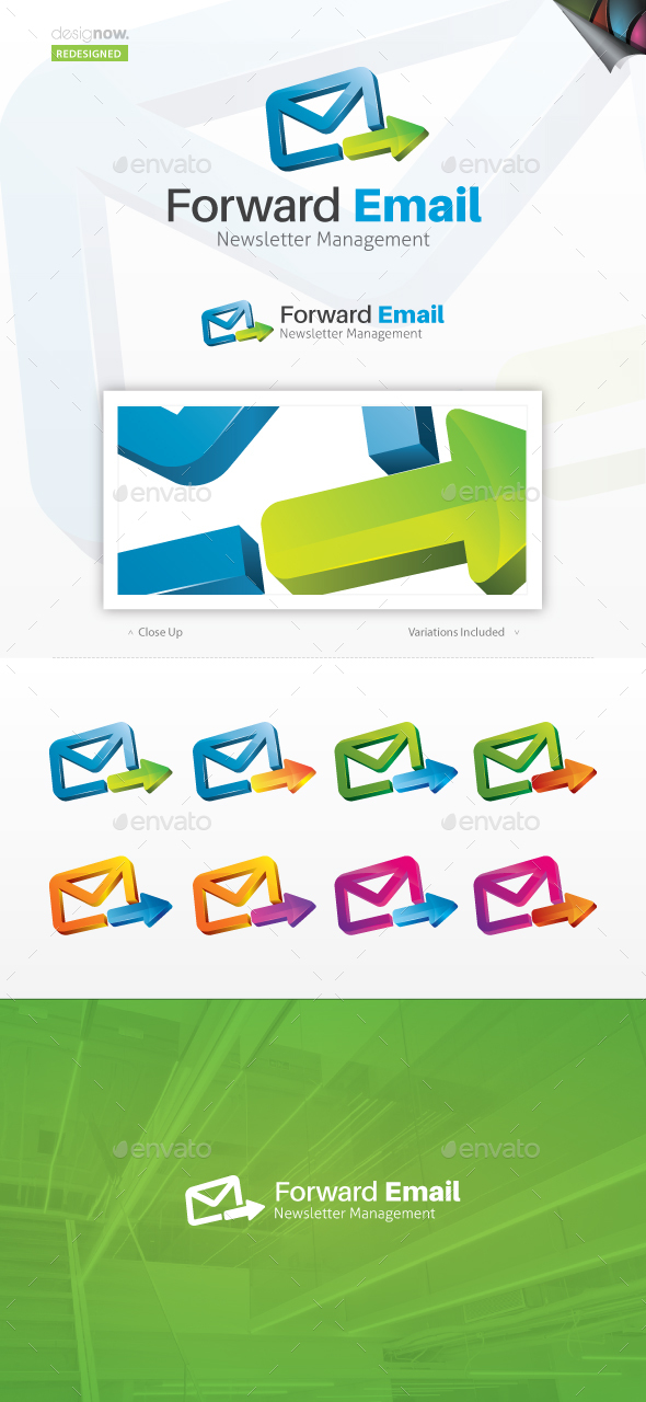 Forward Email Logo - Objects Logo Templates