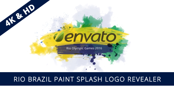 Rio Brazil Paint - VideoHive 17095019