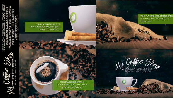 My Coffee Shop - VideoHive 17019489