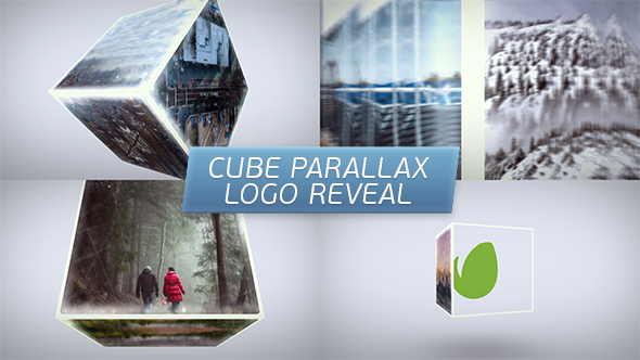Cube Parallax Logo - VideoHive 17100443