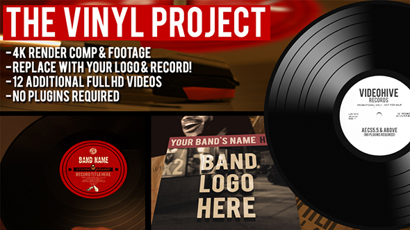 The Vinyl Record - VideoHive 17101444
