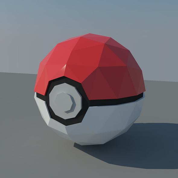Pokemon Go Ball - 3Docean 17102210