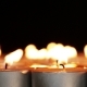Rotation Of The Candles On Black Background 2. - VideoHive Item for Sale